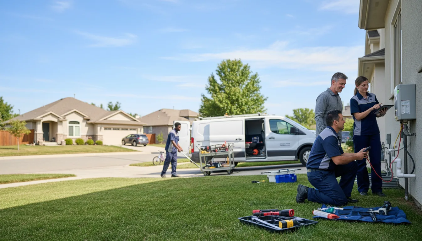 Tankless water heater service in Cove City, NC